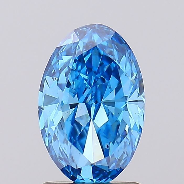 1.23 ct. oval Lab Grown Diamond front image