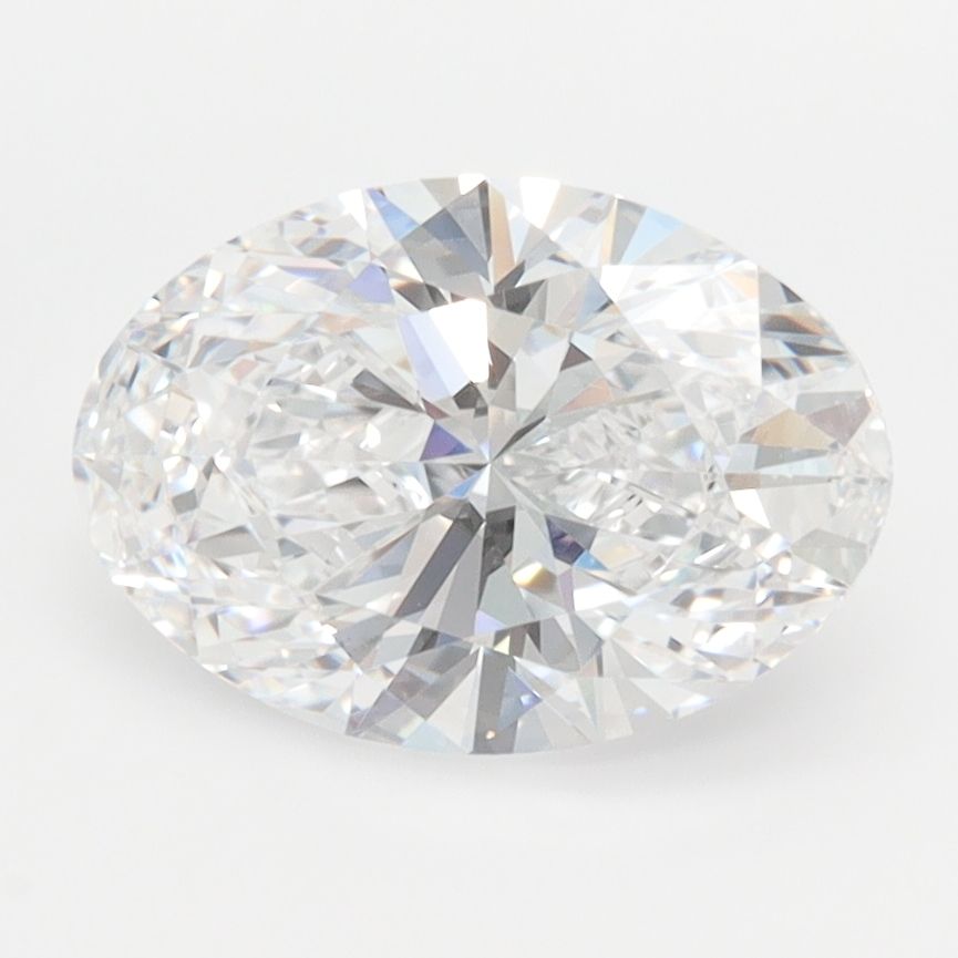 2.09 ct. oval Lab Grown Diamond front image