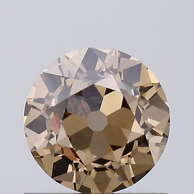 0.63 CT Fancy Light Brown OLD EUROPEAN CUT