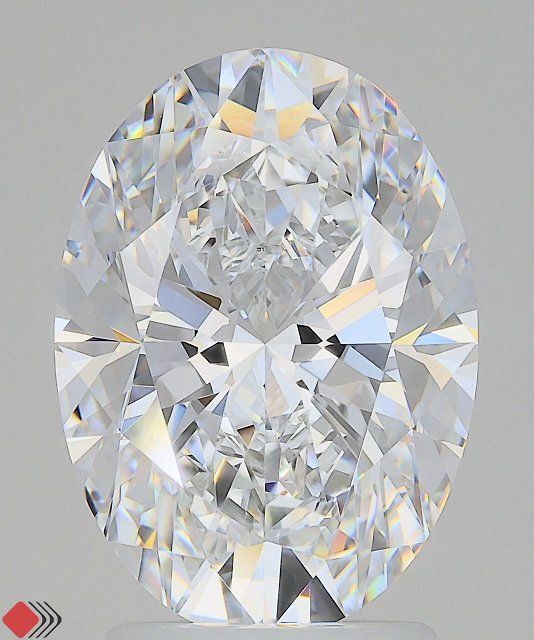 3.21 ct. oval Lab Grown Diamond front image