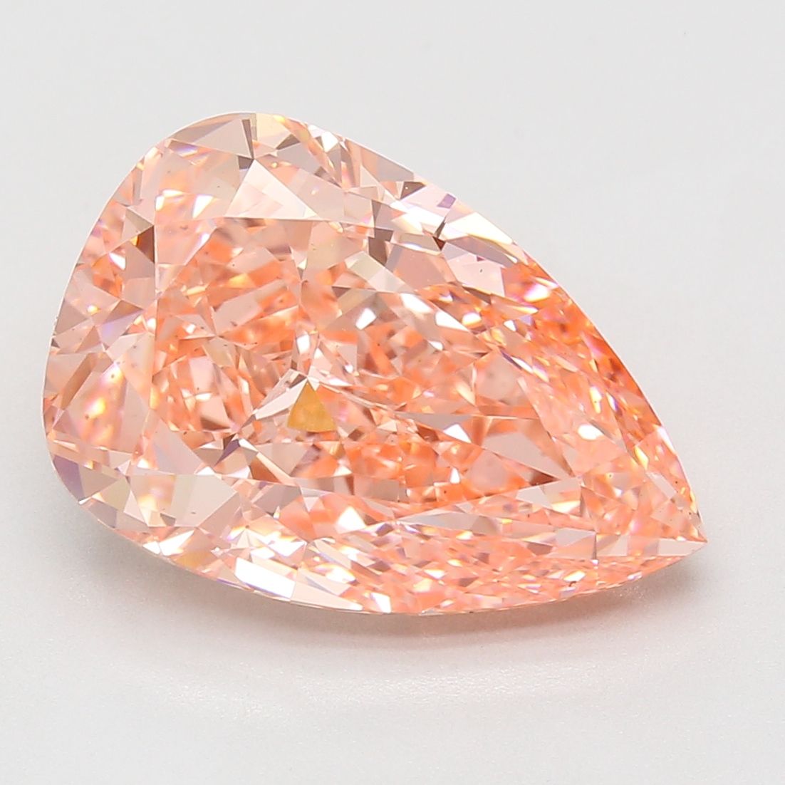 10.02 ct. pear Lab Grown Diamond front image