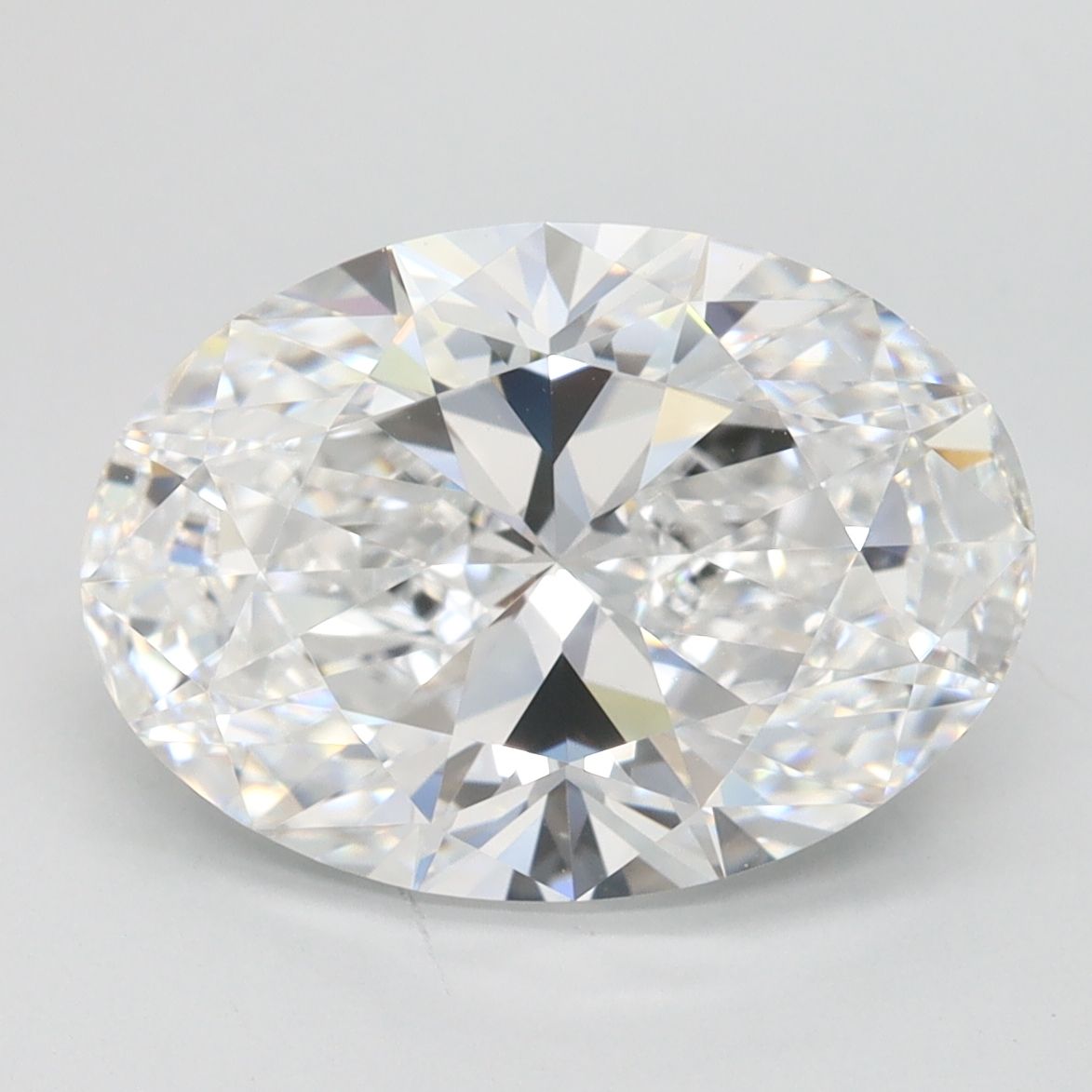 3.43 ct. oval Lab Grown Diamond front image