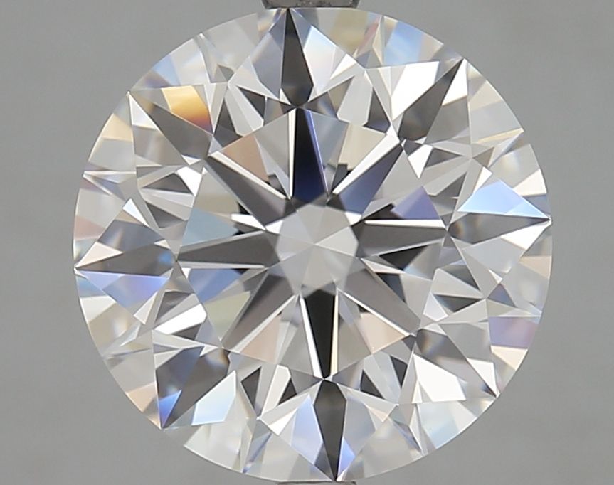 Diamant Rond 5.07 ct - Couleur D - Pureté IF