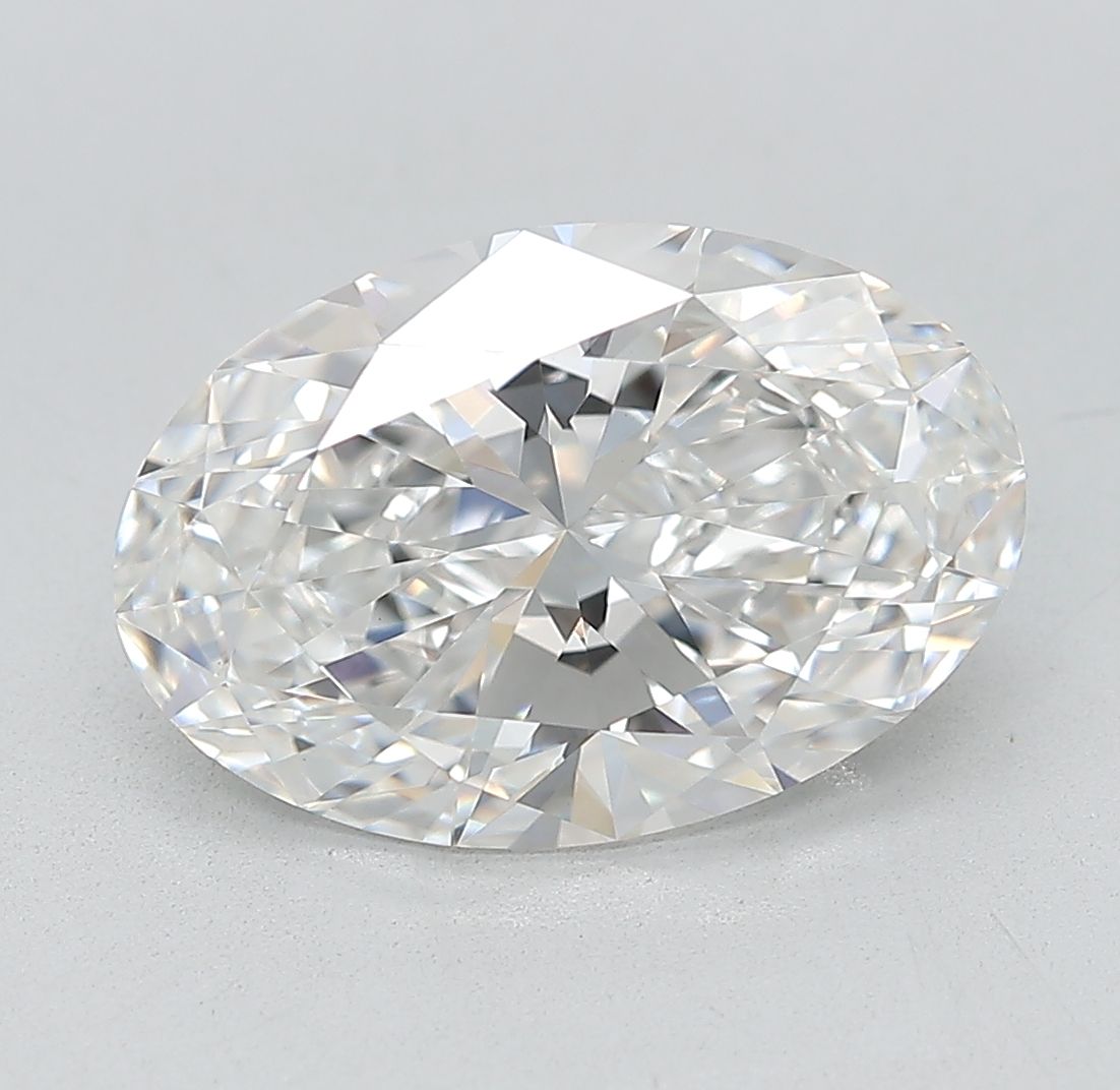 3.27 ct. oval Lab Grown Diamond front image