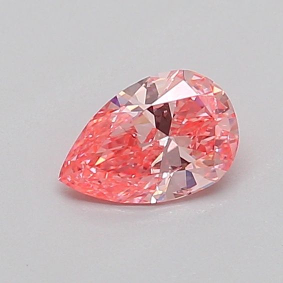 0.37 CT Fancy Vivid Pink PEAR