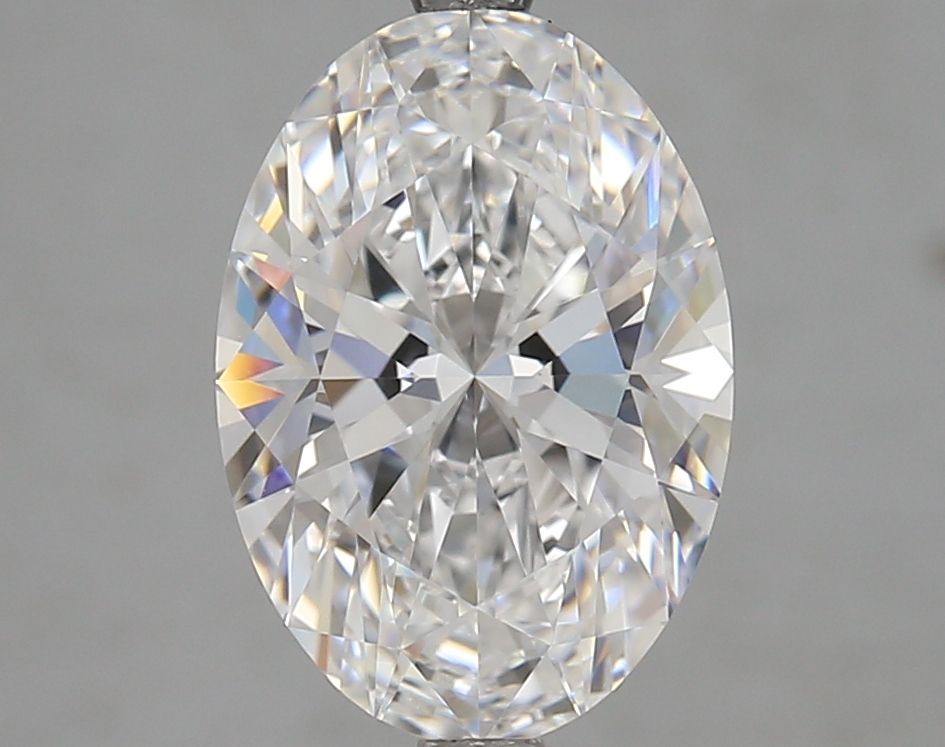 3.38 ct. oval Lab Grown Diamond front image