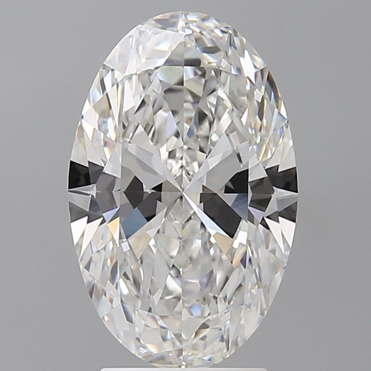 3.10 ct. oval Lab Grown Diamond front image