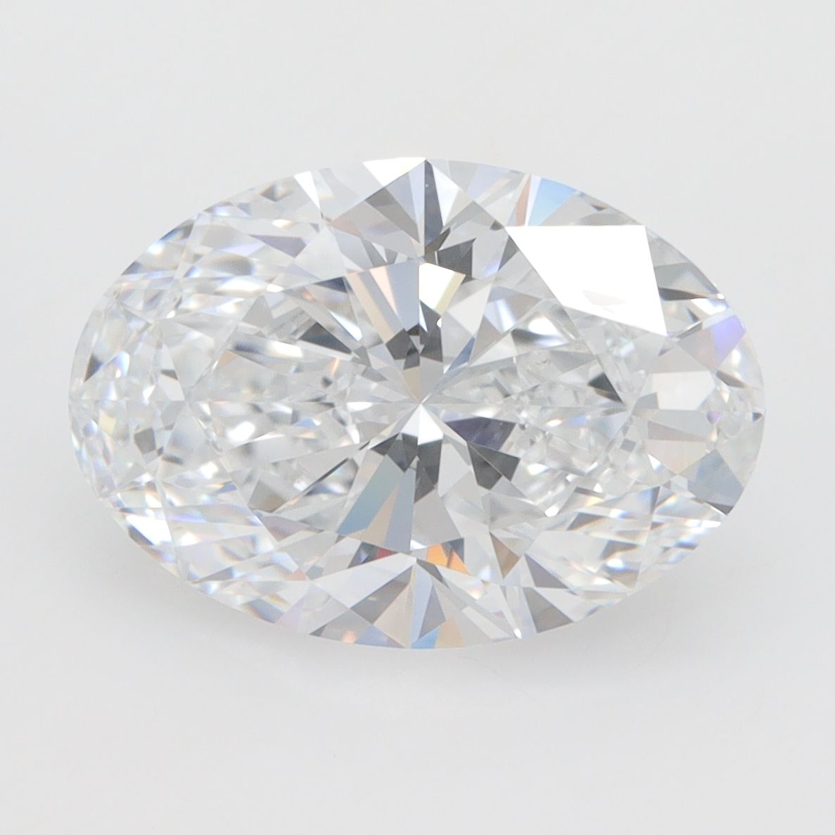 3.10 ct. oval Lab Grown Diamond front image