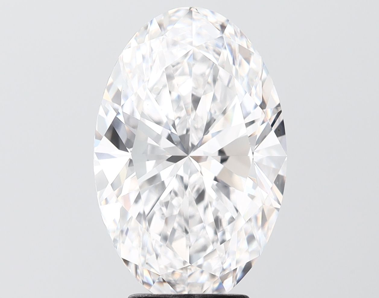 5.06 ct. oval Lab Grown Diamond front image