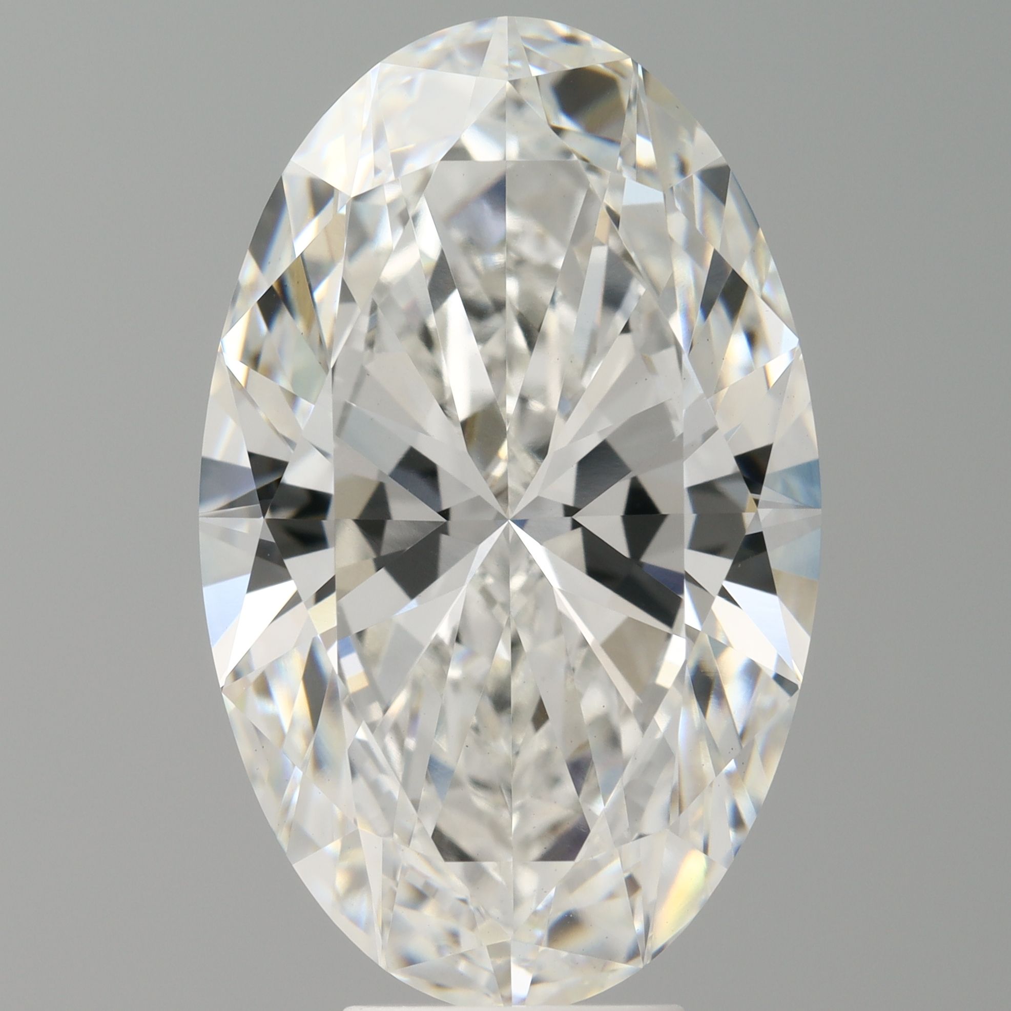 7.60 ct. oval Lab Grown Diamond front image