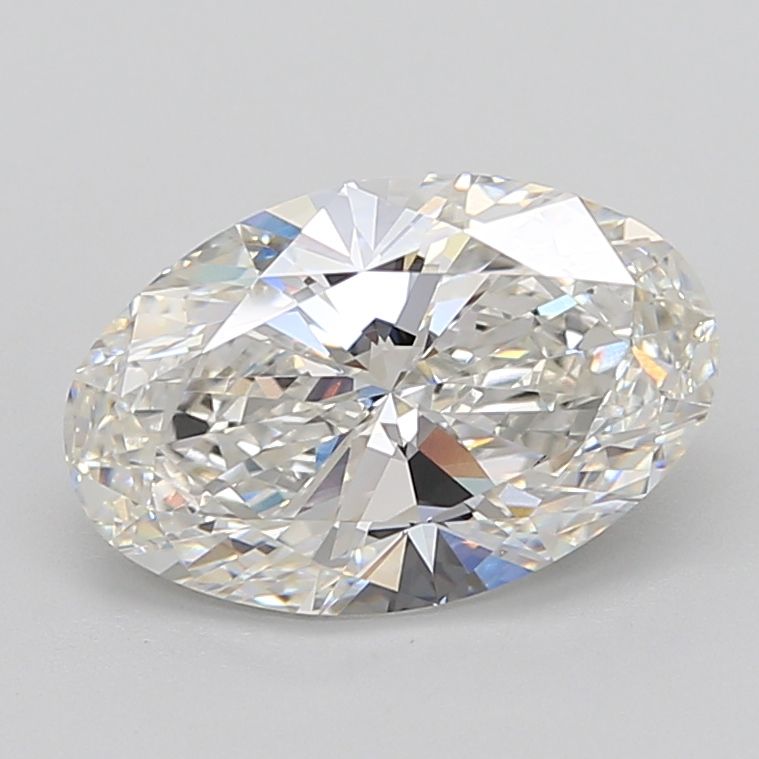 5.02 ct. oval Lab Grown Diamond front image