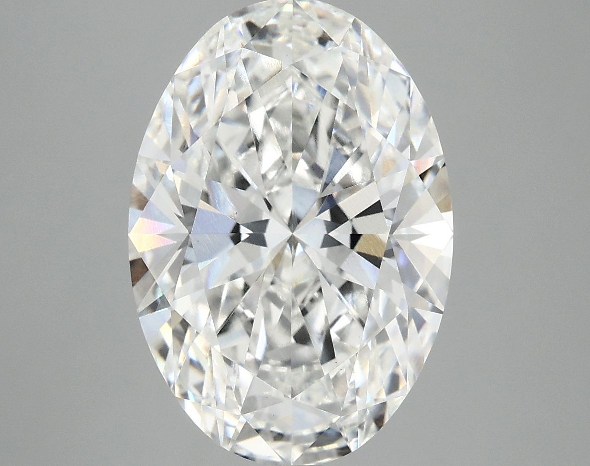 5.05 ct. oval Lab Grown Diamond front image
