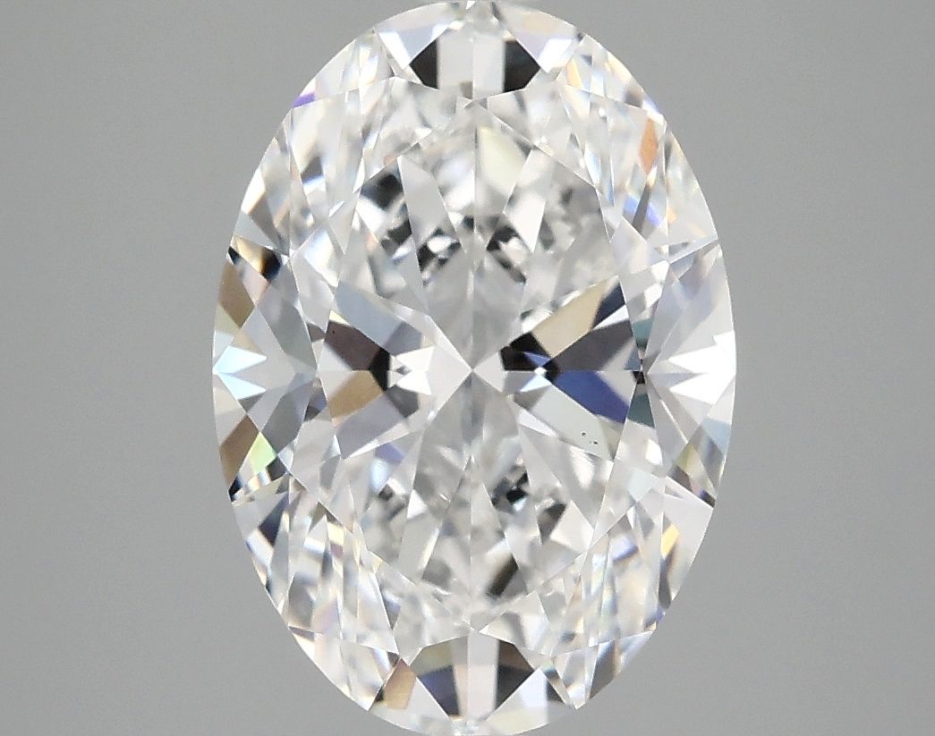 3.80 ct. oval Lab Grown Diamond front image