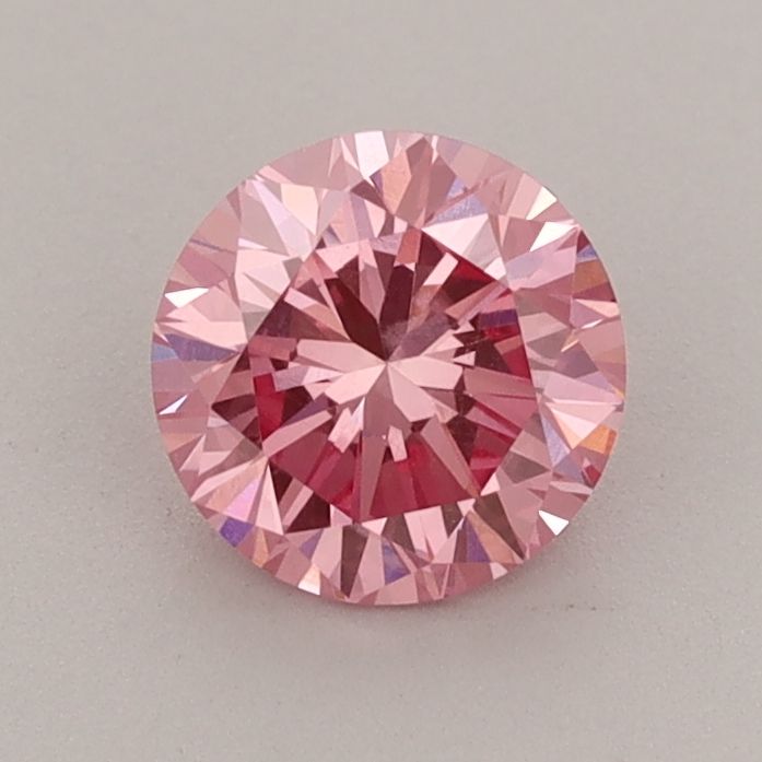 0.85 CT Fancy Vivid Pink ROUND