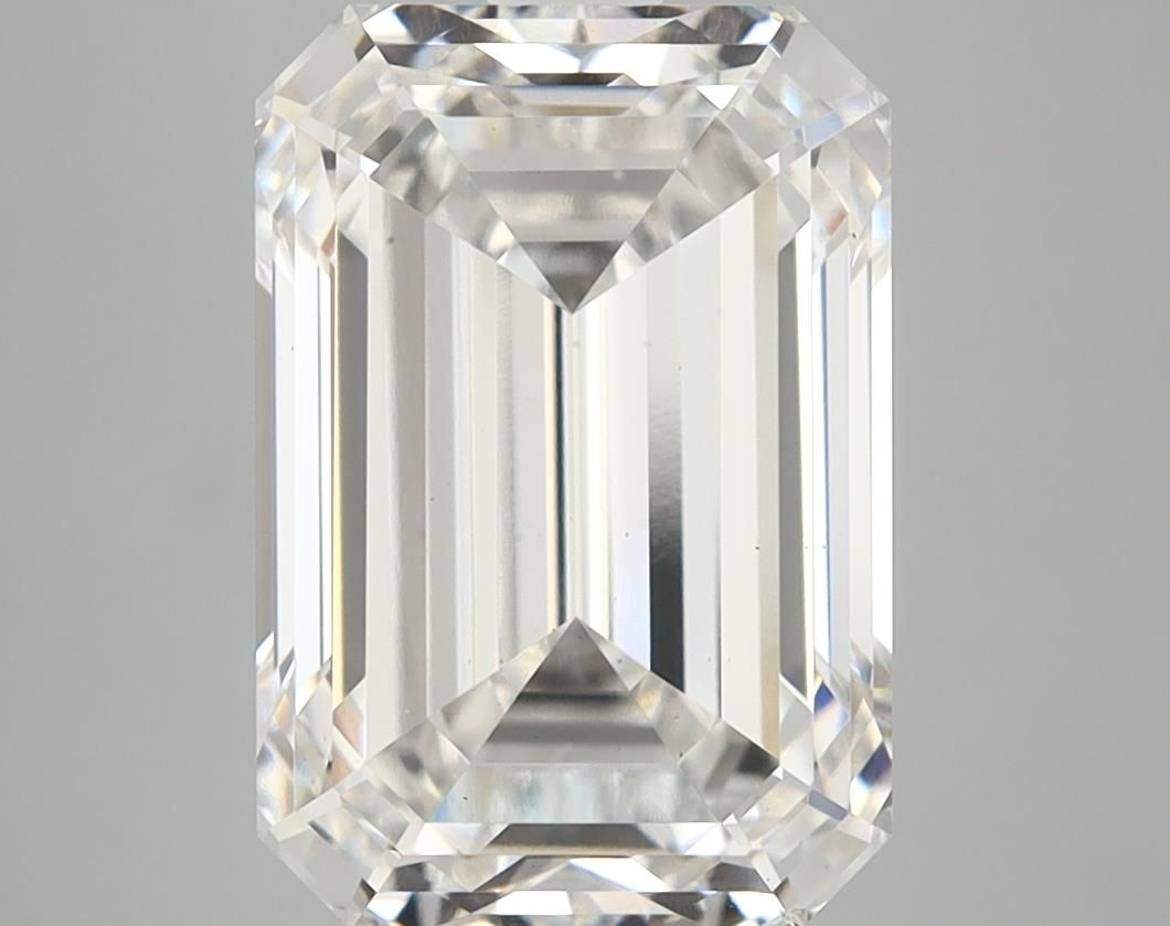5.23 ct. emerald Lab Grown Diamond front image