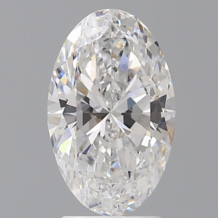 2.58 ct. oval Lab Grown Diamond front image
