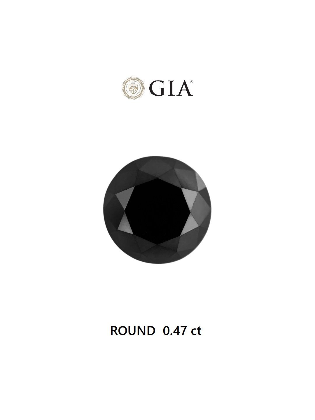0.47 ct Round diamond