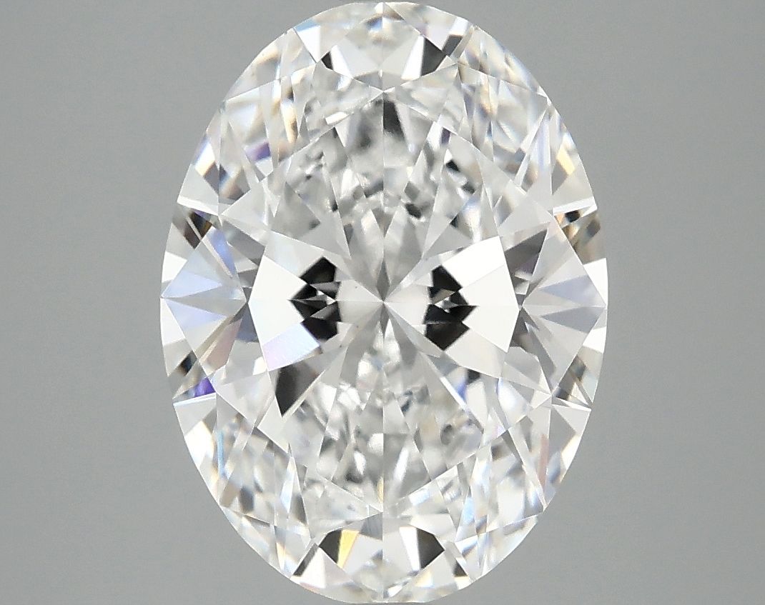 4.08 ct. oval Lab Grown Diamond front image
