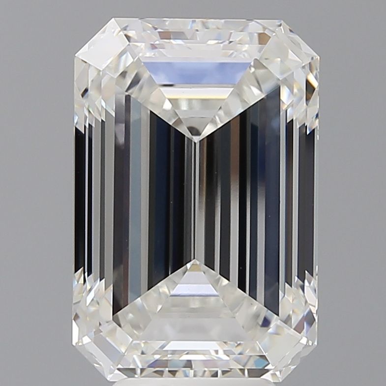 6.58 ct. emerald Lab Grown Diamond front image