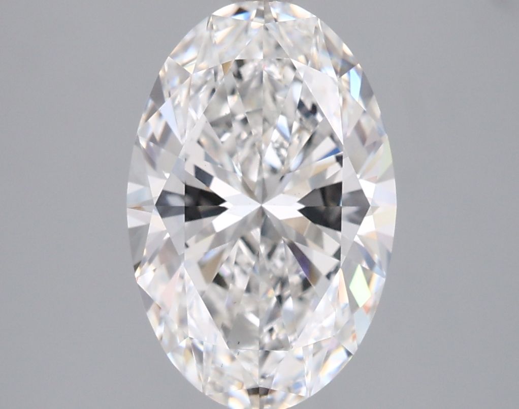 3.02 ct. oval Lab Grown Diamond front image