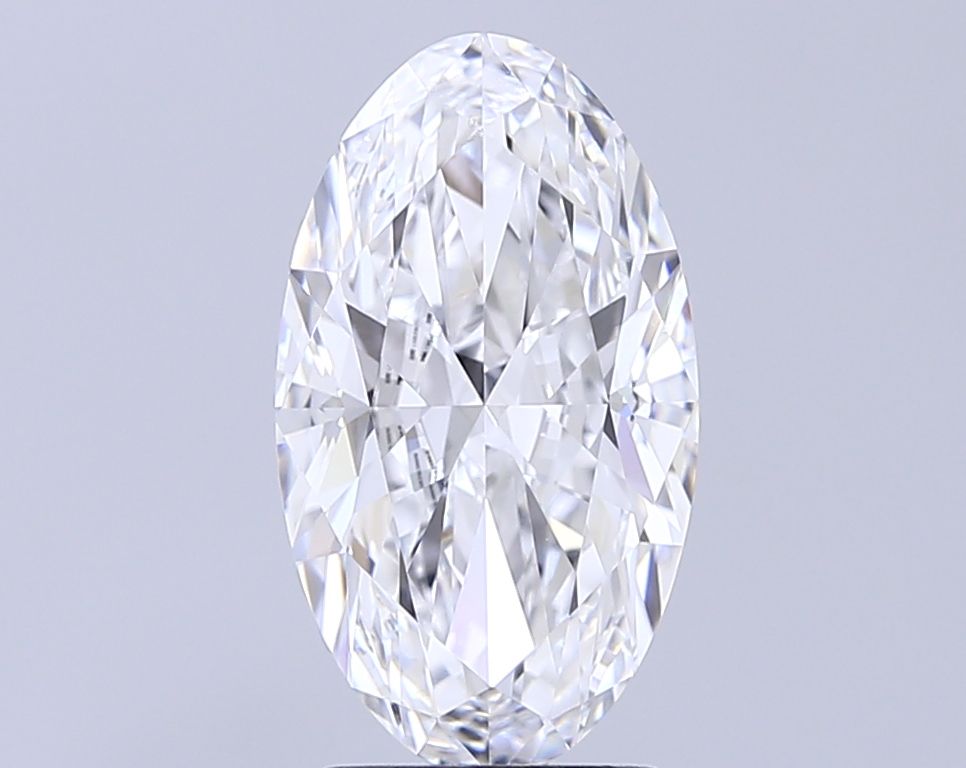 3.01 ct. oval Lab Grown Diamond front image