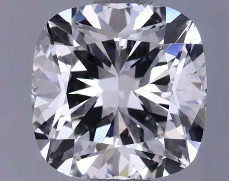 1.37 ct lab-grown Cushion brilliant Diamond