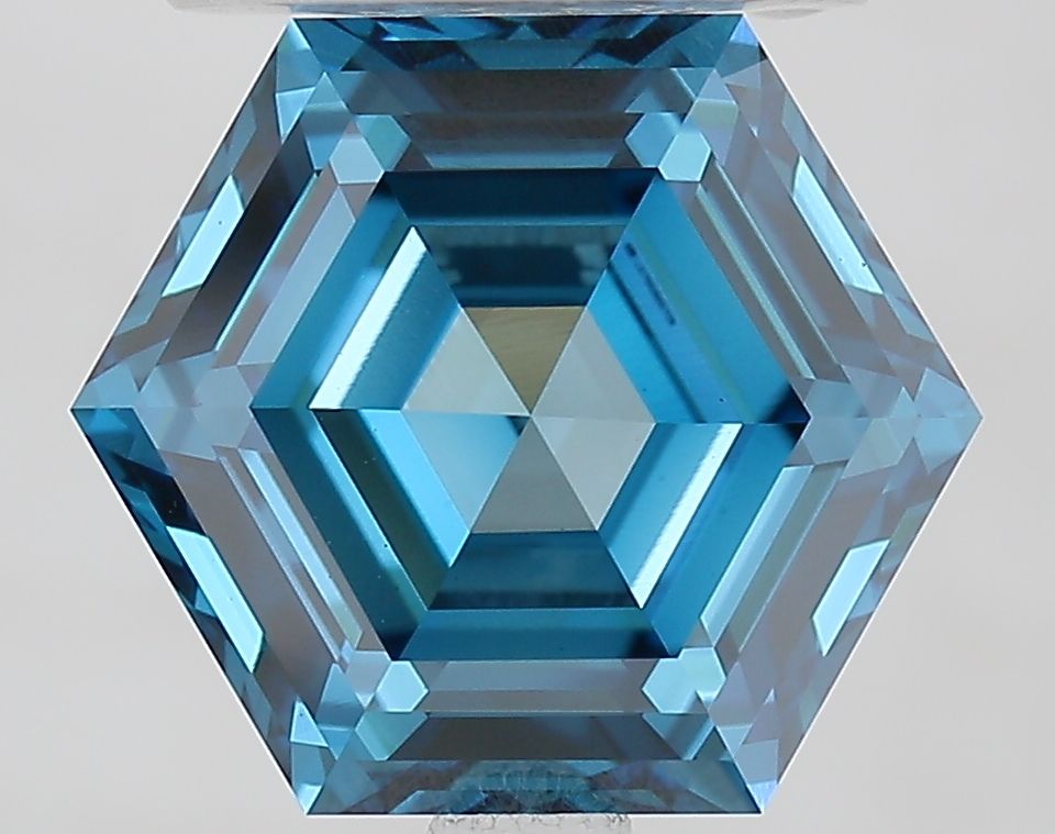3.11 ct lab-grown Hexagonal Diamond