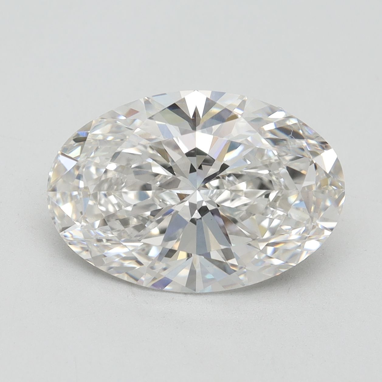 4.12 ct. oval Lab Grown Diamond front image