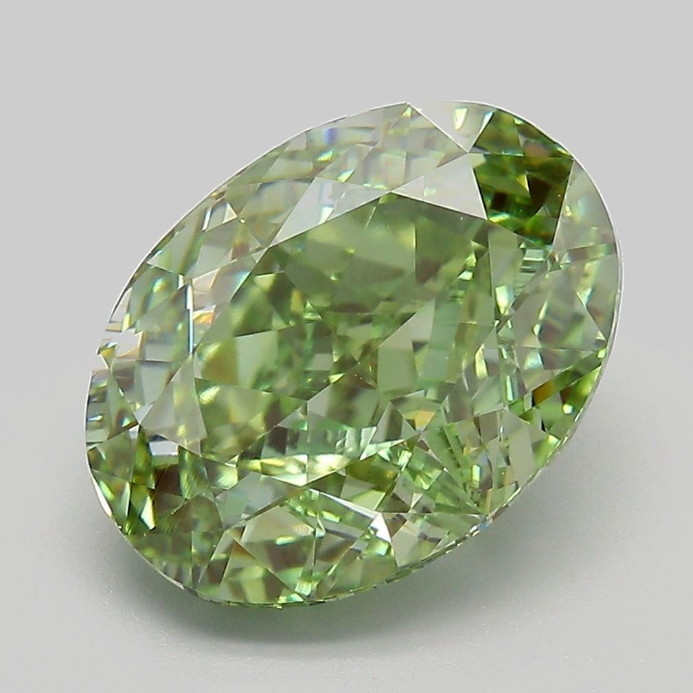 5.06 ct. oval Lab Grown Diamond front image