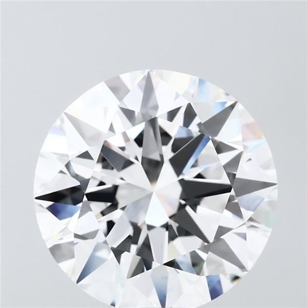 7.03 ct. round Lab Grown Diamond front image