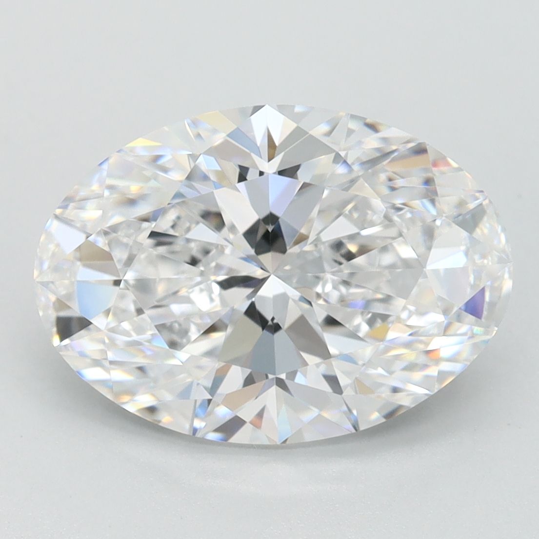 3.09 ct. oval Lab Grown Diamond front image