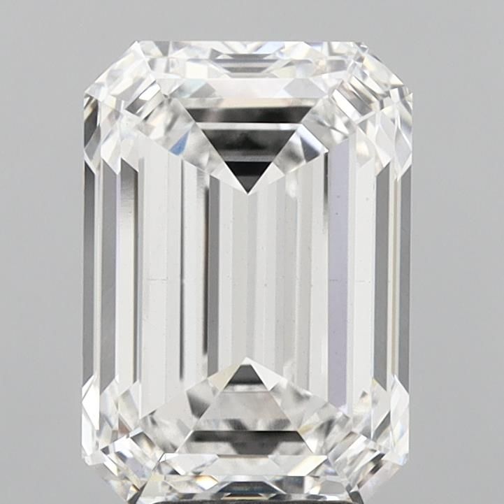 5.51 ct. emerald Lab Grown Diamond front image