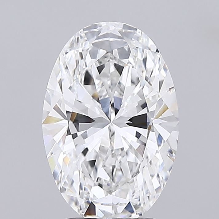 3.05 ct. oval Lab Grown Diamond front image