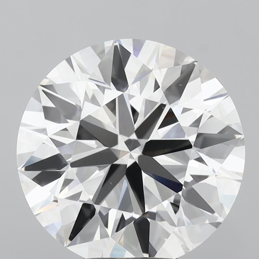 6.01 ct. round Lab Grown Diamond front image