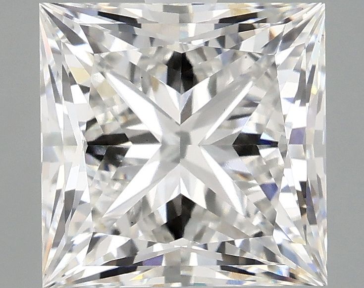 3.04 ct. princess Lab Grown Diamond front image
