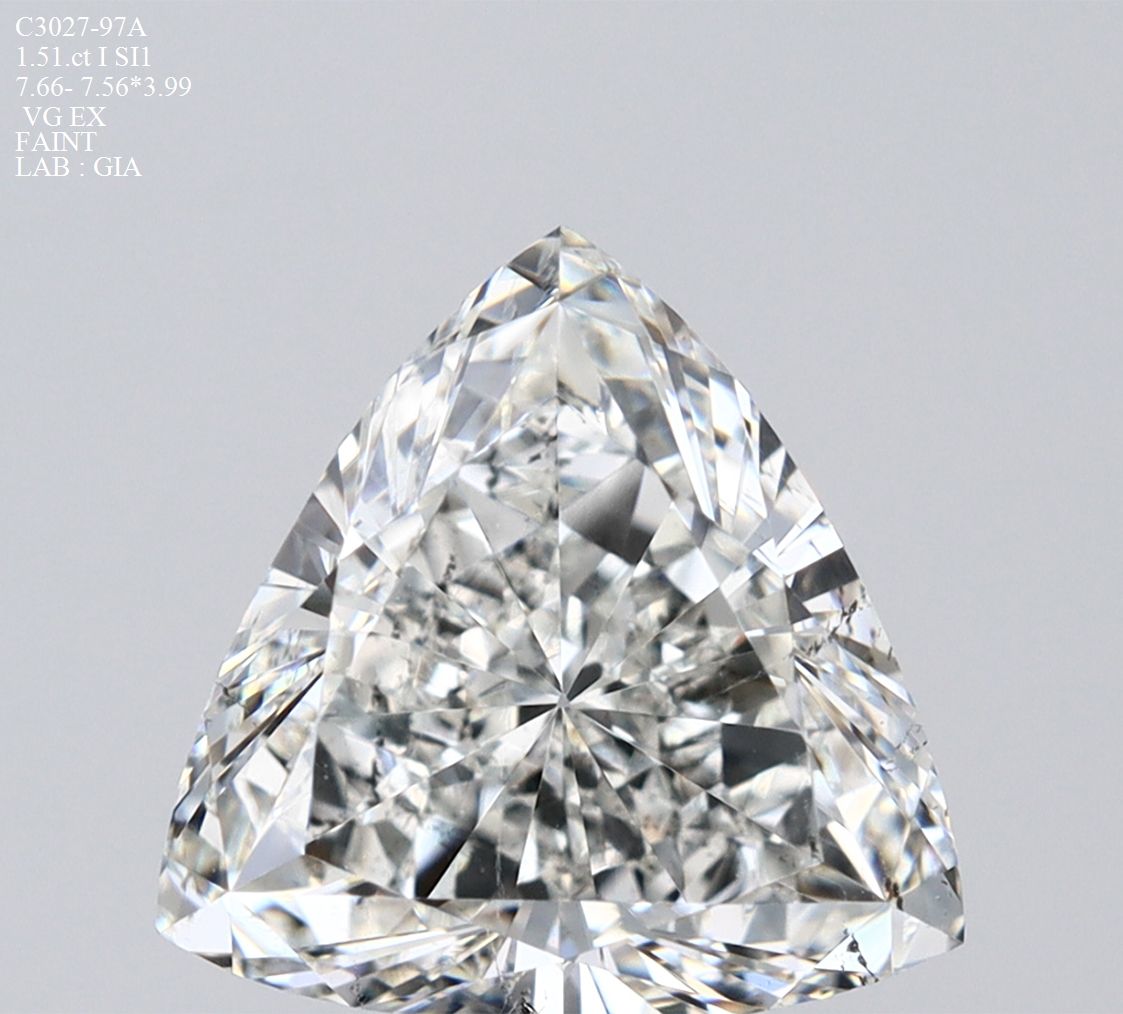 1.51 ct Triangular Diamond