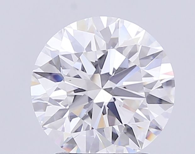 2.60 ct. round Lab Grown Diamond front image