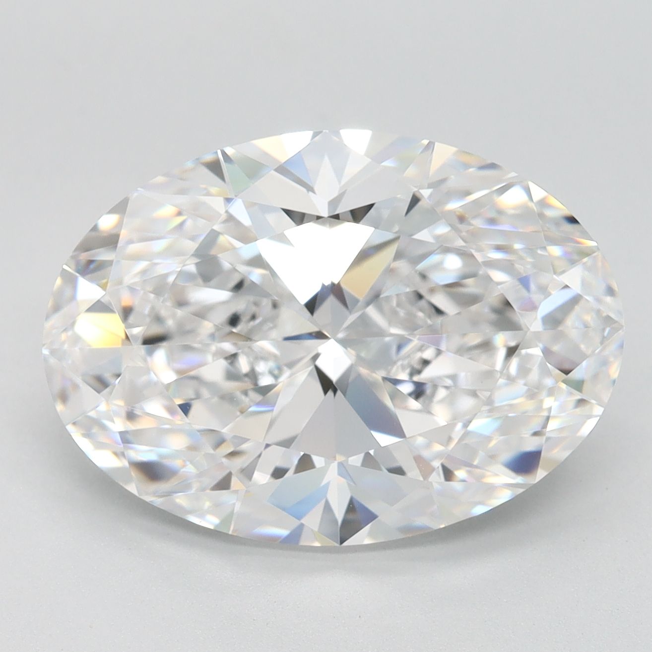 5.49 ct. oval Lab Grown Diamond front image
