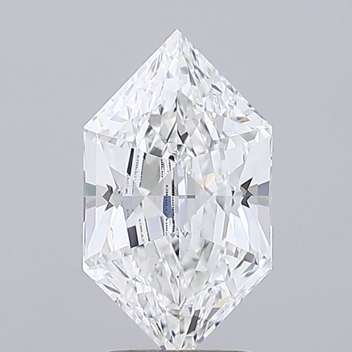 3.16 ct lab-grown Hexagonal Diamond