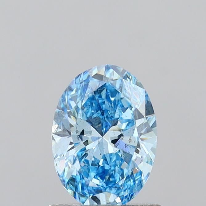 1.0 CT Fancy Vivid Blue OVAL