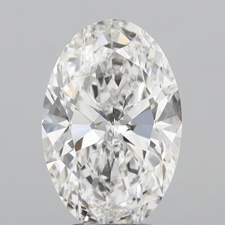3.07 ct. oval Lab Grown Diamond front image