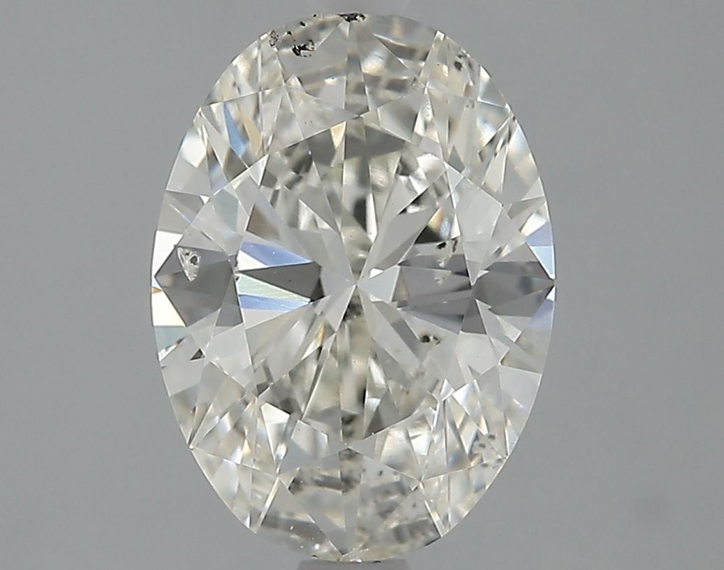 2.06 ct. oval Lab Grown Diamond front image