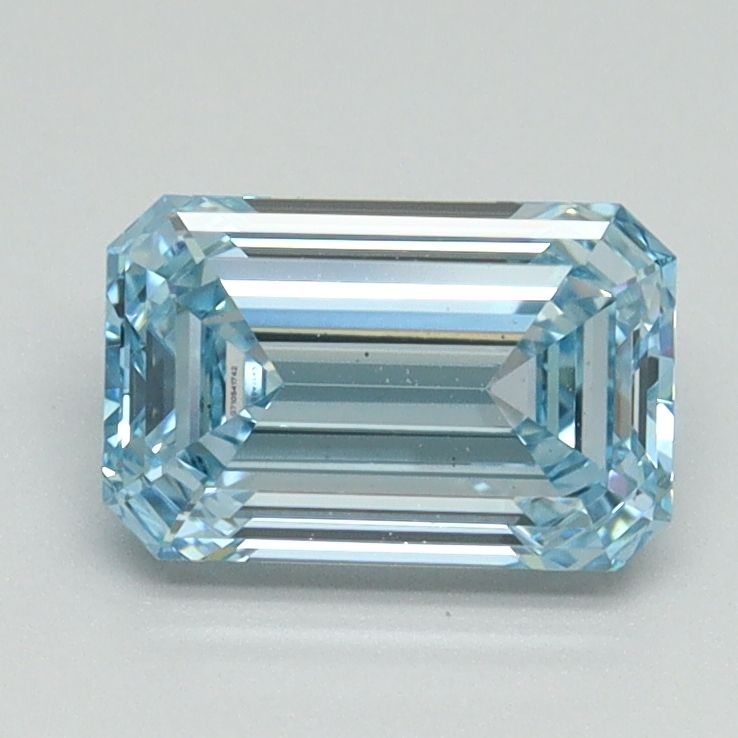 1.23 ct. emerald Lab Grown Diamond front image