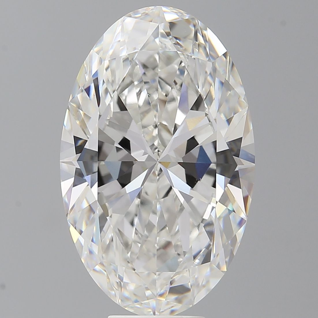 10.10 ct. oval Lab Grown Diamond front image