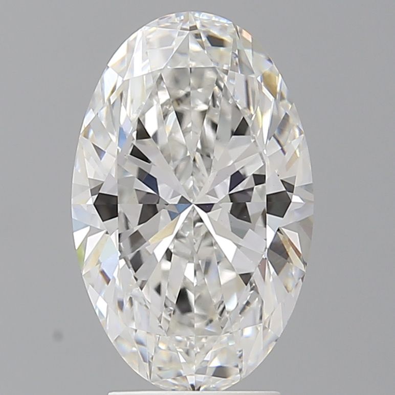 3.57 ct. oval Lab Grown Diamond front image