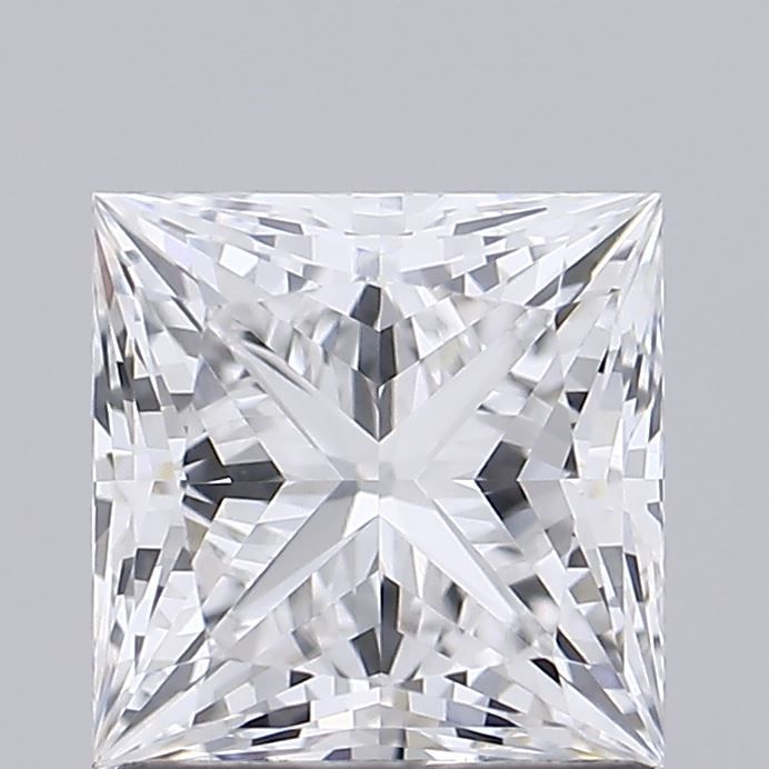 1.57 ct. princess Lab Grown Diamond front image