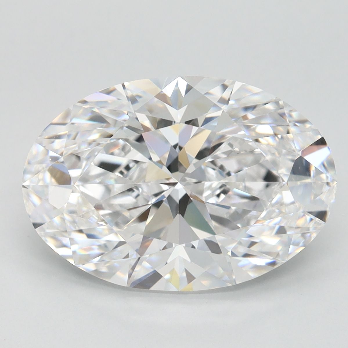 4.05 ct. oval Lab Grown Diamond front image