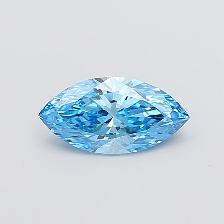 1.05 CT Fancy Vivid Blue MARQUISE