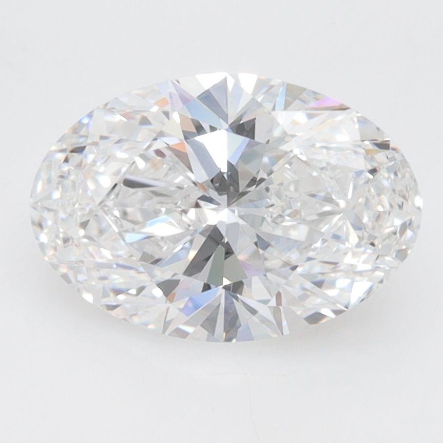 2.10 ct. oval Lab Grown Diamond front image