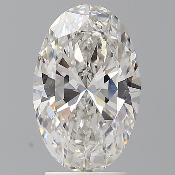 3.04 ct. oval Lab Grown Diamond front image